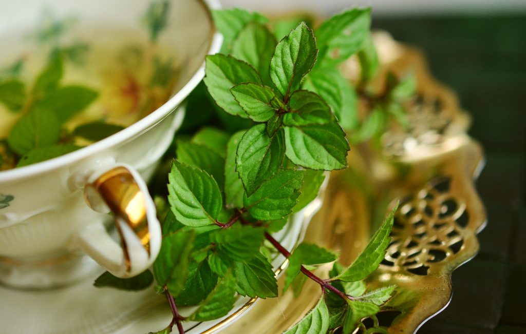 Herbaty ziołowe na zaparcia - Miętą pieprzowa
